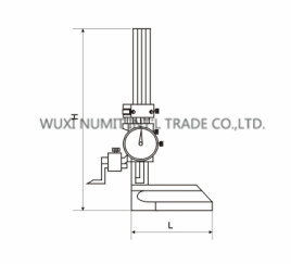 Double Column Dial Height Gauge  with digital counter/Precision Electronic Measuring Tools